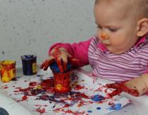Пальчиковые краски Как пользоваться пальчиковыми красками для детей