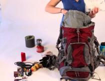 Правильная сборка и укладка походного рюкзака Схема укладки рюкзака в поход